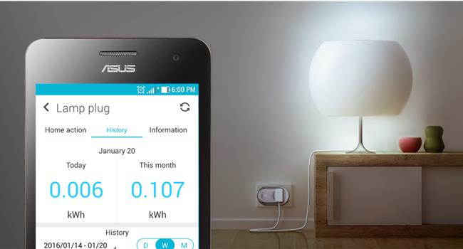 ASUS SmartHome Meter Plug (UK Type) MW250