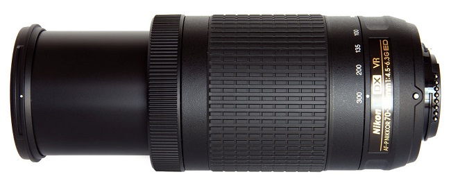 Ống Kính Nikon AF-P DX NIKKOR 70-300mm F/4.5-6.3G ED VR (Hàng nhập khẩu)