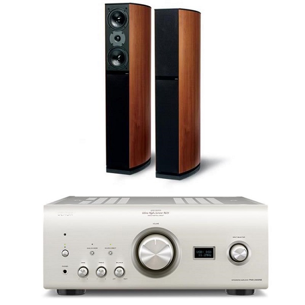 Bộ Dàn Âm Thanh Nghe Nhạc 2 Kênh Stereo (SERIES 8) ( Loa Jamo D590 + Amply Denon PMA-2500NE)