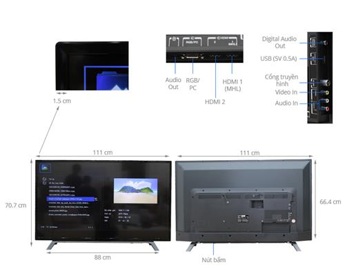 Tivi Toshiba 40L3650 (40 inch. Full HD)