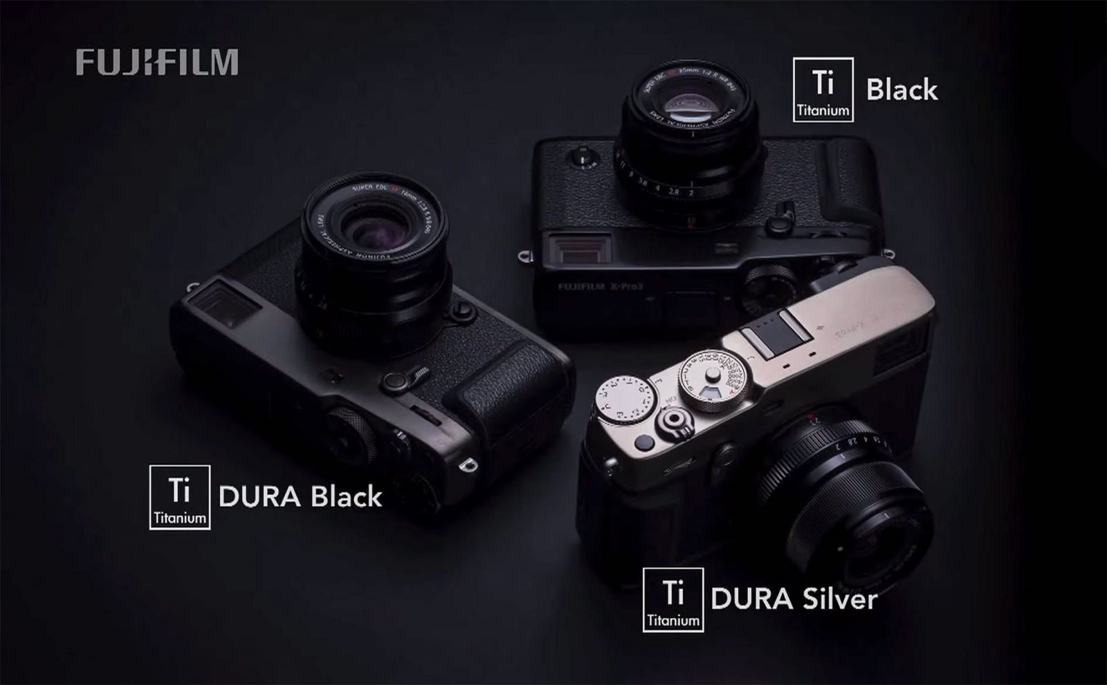 Fujifilm tiết lộ X-Pro3: body bằng titanium, màn hình LCD ẩn, thêm màu phim 'Classic Negative'