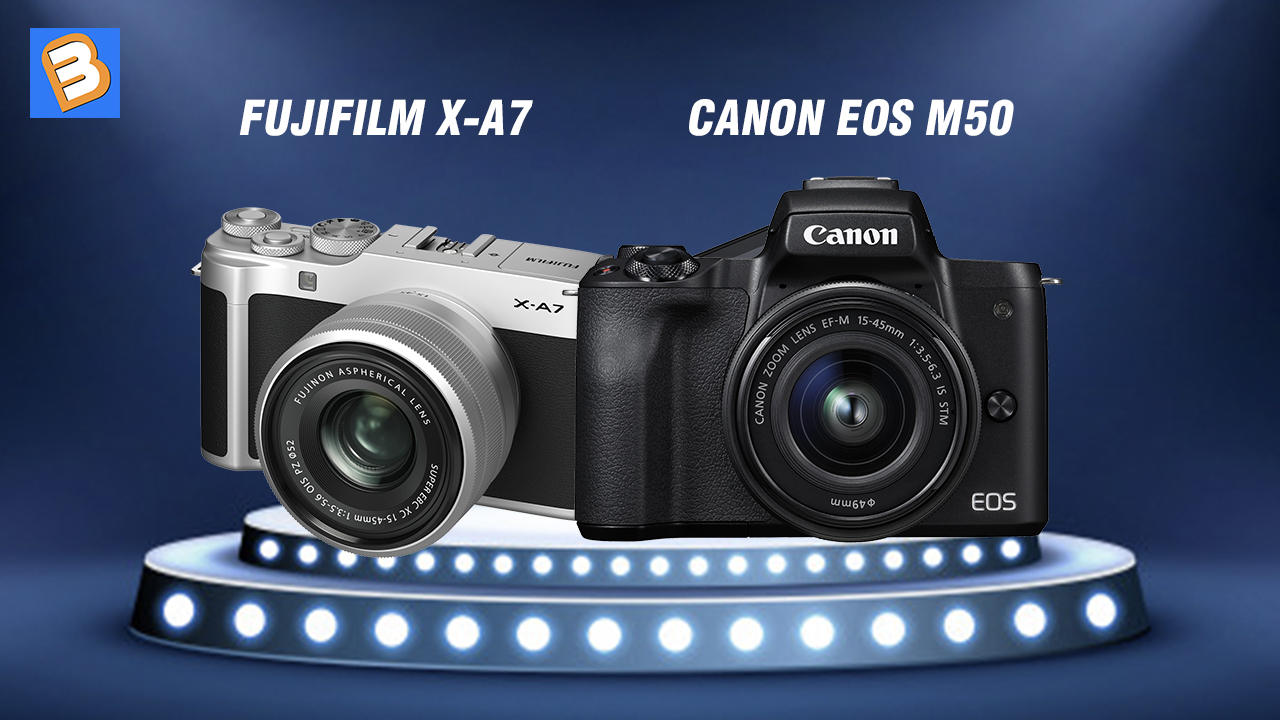 Fujifilm XA7 so với Canon M50