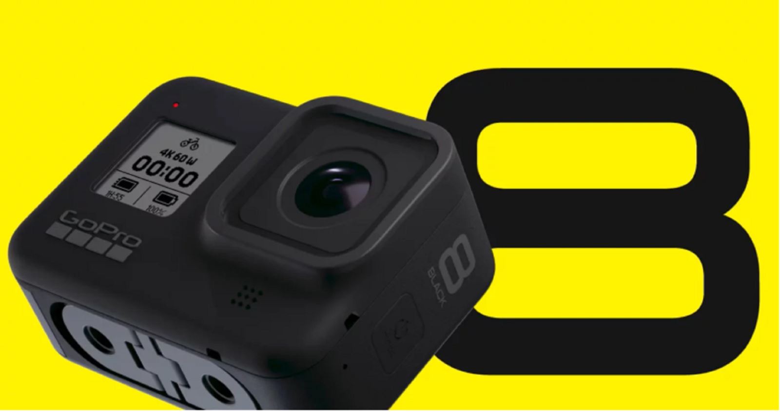 GoPro Hero 8 chính thức ra mắt, cải tiến mạnh mẽ từ bên trong, giá 399 USD