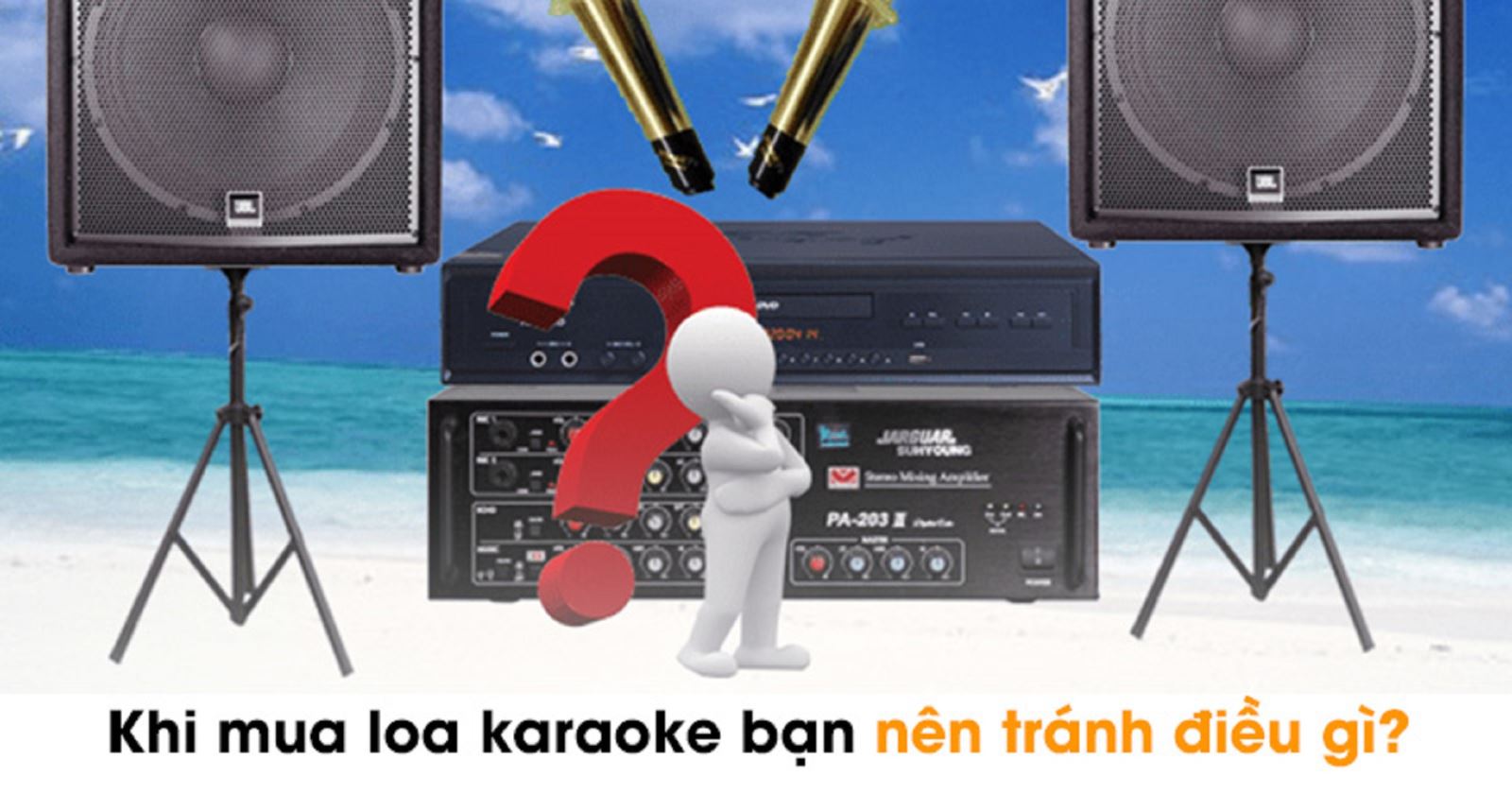 Khi mua loa karaoke bạn nên tránh điều gì?