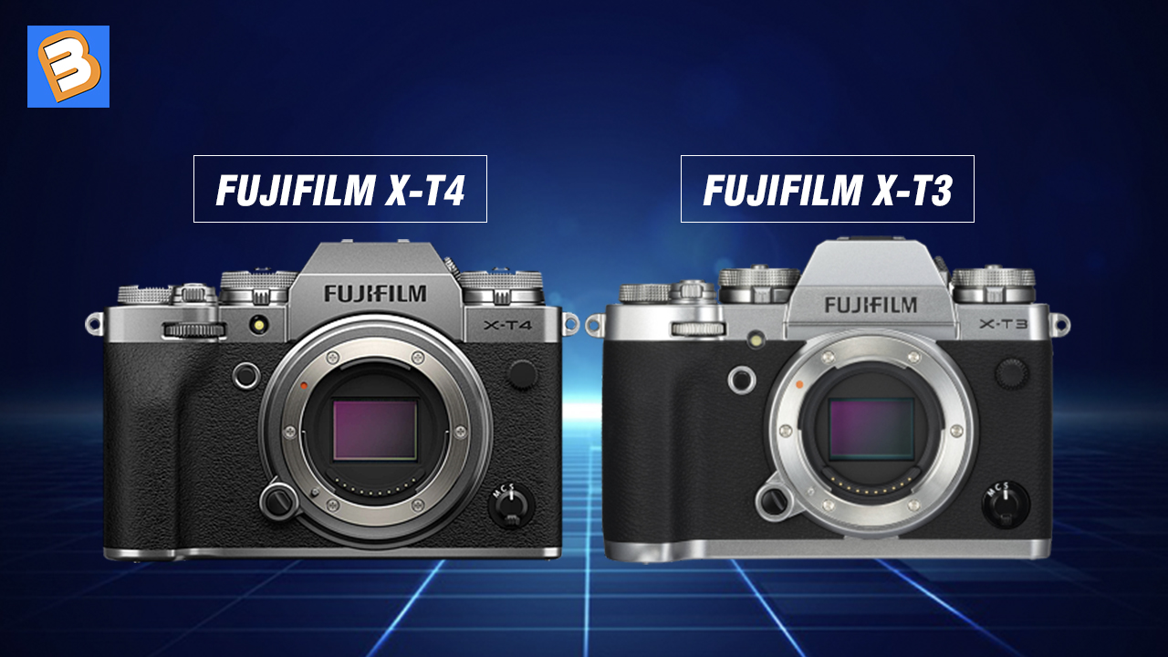 So sánh nhanh máy ảnh Fujifilm X-T4 với X-T3