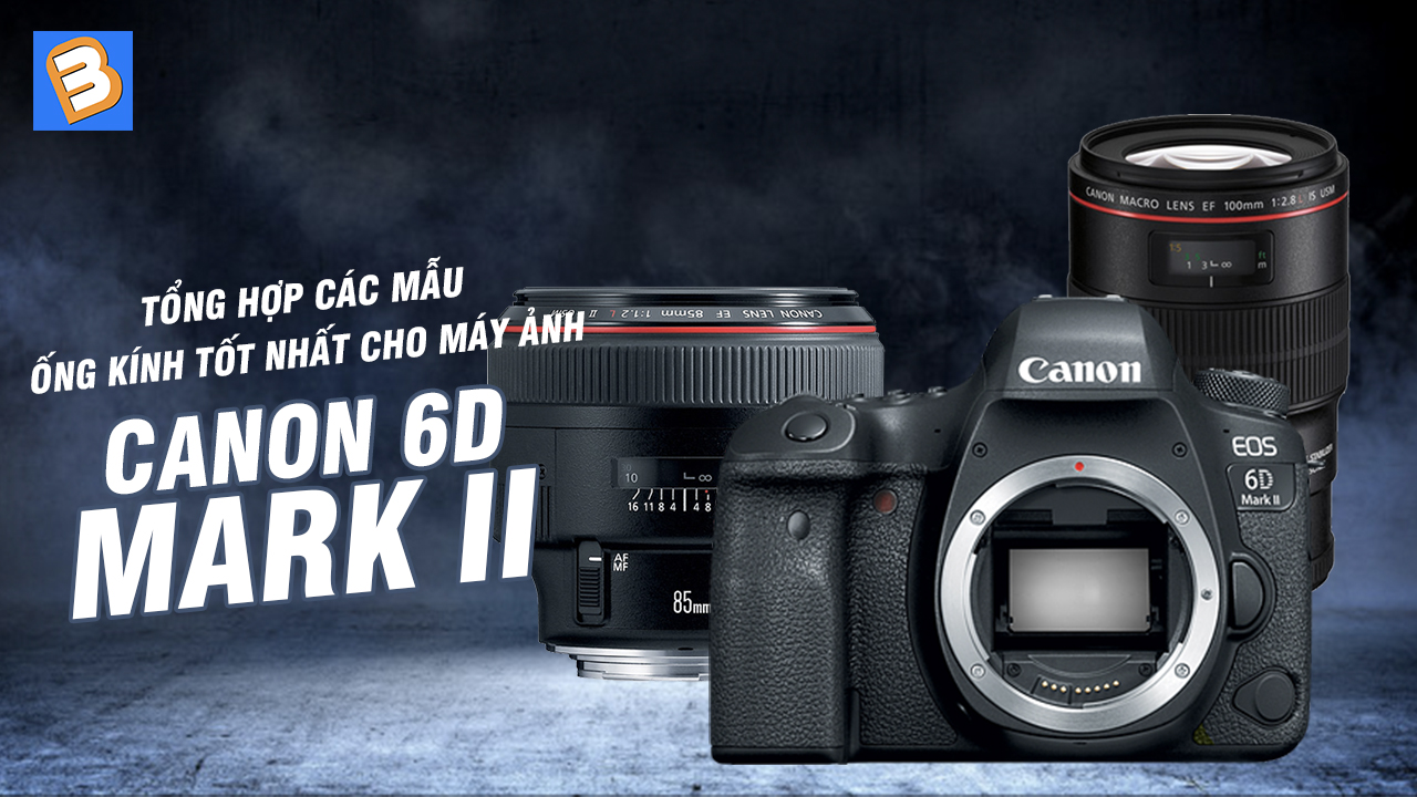 Tổng hợp top ống kính tốt nhất cho máy ảnh Canon EOS 6D Mark II
