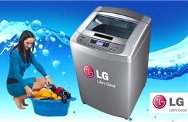Hiệu quả không ngờ với các công nghệ siêu hiện đại của máy giặt LG