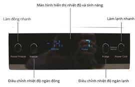 Hướng dẫn sử dụng bảng điều khiển của tủ lạnh Samsung RSA1WTSL1/XSV 
