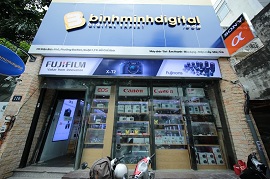 Trải nghiệm không gian mua sắm máy ảnh và thiết bị âm thanh cao cấp tại Binhminhdigital 