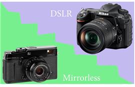 Sự khác biệt cơ bản giữa DSLR và Mirrorless