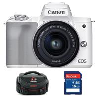 Máy Ảnh Canon EOS M50 II Kit EF-M15-45mm F3.5-6.3 IS STM - White