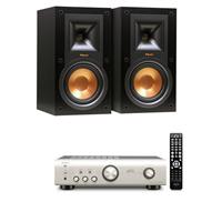 Bộ Dàn Âm Thanh Nghe Nhạc 2 Kênh Stereo (SERIES 13) (Loa Klipsch R-15M + Amply Denon PMA-520AE)